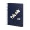 Cuaderno A4 Espiral Tapa Dura Milan 430 80 Hojas Pautado Azul