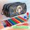Estojo Escolar Karactermania One Piece Ropes Triplo Cremalheiras Cinzento