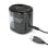Sacapuntas eléctrico Rapesco PS12-USB Negro/Transparente Batería/USB