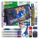 Estuche Triple de 2 Cremalleras Karactermania Sonic Portatodo Escolar