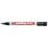Marqueur permanent Edding 404 Punta Redonda Noir Blanc Plastique