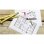 Marqueur permanent Edding 404 Punta Redonda Noir Blanc Plastique