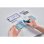 Impressora portátil sem fios Colop E-Mark Go Stempel azul branco a cores