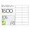 Etiquetas Adhesivas Q-Connect KF10654 A4 16 Etiquetas 105x37 mm