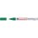 Marcador Permanente Edding 780 Punta Fina Verde Blanco Aluminio