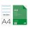 Ricambio A4 Liderpapel 100 Fogli 60g/m2 Pauta 5ª 2.5mm 4 Fori