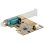 Tarjeta Serie PCIe 1 Puerto StarTech RS-232 DB9 PCIe 2.0 x1