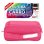 Estuche Triple de 3 Cremalleras Officebox Colepack Eco Material Escolar Incluido Fuscia