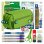 Estuche Escolar Triple Grafoplás BitsBobs con 40 Utensilios Incluidos Verde