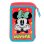 Estuche de Lapis Triplo Karactermania Disney Minnie Mouse 44 Peças