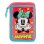 Estuche de Lapis Triplo Karactermania Disney Minnie Mouse 44 Peças