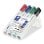 Staedtler Lumocolor - Set 4 Marcadores para Quadro Branco