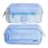 Estuche Portatodo Triple Grafoplás Kuru Azul 23 x 12 x 14 cm