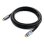 Cable USB 3.2 Gen 2 C a C Equip 3 m Negro 100 W PD 10 Gbps