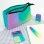 Estuche 5 Compartiments Milan Sunset Turquoise