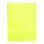 Cartella Liderpapel A4 con 40 Buste Trasparenti Giallo Fluorescente