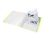 Cartella Liderpapel A4 con 40 Buste Trasparenti Giallo Fluorescente