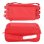 Estuche Escolar Triple Portatodo Practicdomus Rojo Coral Alta Capacidad