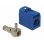 Conector Delock FAKRA C Macho 90° Azul Conector Coaxial