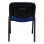 Sala d'attesa Piqueras y Crespo Iso Pack 4 ergonomiche impilabili blu