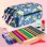 Estuche Portatodo Triple Grafoplás Bits and Bobs Design Dragon Fly