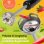 Batidora de Inmersión Clatronic SM 3825 800W Negro Acero Inoxidable