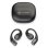 Auriculares JLab Epic Open Sport sans fil Bluetooth 5.4 avec réduction de bruit, LDAC et charge sans fil, noir