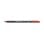 Pennarello a fibra Edding 1200 punta tonda 0,5 mm marrone