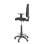 Taburete Ergonómico Piqueras y Crespo T04 Reposapiés Cromado Ajustable