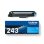 Cintas pour imprimante d'étiquettes Brother TZE-N251 24 mm x 8 m Noir