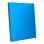 Cartella Liderpapel Folio Prolungato con Gomma Cartoncino Blu Chiaro