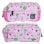 Estuche Portatodo Triple Grafoplás Bits and Bobs Design Tropical