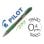 Penna Roller Ball Pilot G-2 0.7 mm Inchiostro Verde