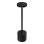 Lámpara LED Muitomas UPNDOWNLAMPBK Boca Abajo Negro Acero