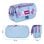 Estuche Triple Milan Roller con Material Escolar Incluido