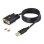 Cable Adaptador USB a Serie StarTech de 1 m Módem Nulo RS-232 DB-9
