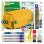 Estuche Escolar Triple Grafoplás BitsBobs con 40 Utensilios Incluidos Amarillo