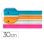 Righello in alluminio Liderpapel 30 cm con base bisezzata