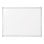 Pizarrón Blanco Franken SC3208 100 x 75 mm Esmalte Magnético Fijo
