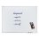 Pizarrón Blanco Franken X-tra!Line Fijo Magnético 1200 x 900 mm