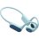 Auriculares JBL Junior Free sem fios Bluetooth para desporto com proteção IPX4, microfone, verde azulado