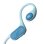 Auriculares JBL Junior Free sem fios Bluetooth para desporto com proteção IPX4, microfone, verde azulado