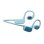 Auriculares JBL Junior Free sem fios Bluetooth para desporto com proteção IPX4, microfone, verde azulado