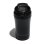 Cálice de viagem Muitomas WBOTTLETH350BK com canudo integrado 350 ml Preto