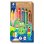 Staedtler Noris Junior - Lot de 6 crayons de couleur 3 en 1 extra-épais avec taille-crayon offert
