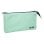 Milan 1918 - Porte-clés scolaire rectangulaire 5 compartiments Vert