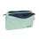 Milan 1918 - Porte-clés scolaire rectangulaire 5 compartiments Vert