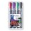 Marcador permanente Staedtler Lumocolor 2 mm pack 4x