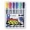 Rotulador Permanente Staedtler Lumocolor Art Ponta Biselada 2-5 Mm Pack 6x