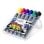 Rotulador Permanente Staedtler Lumocolor Art Ponta Biselada 2-5 Mm Pack 6x